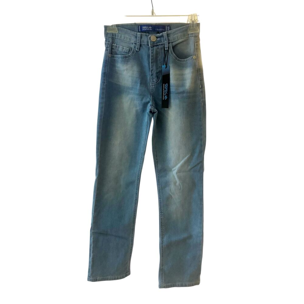 Riot Club Regular Fit Straight Light Wash Jeans Boys Size 14 NWT